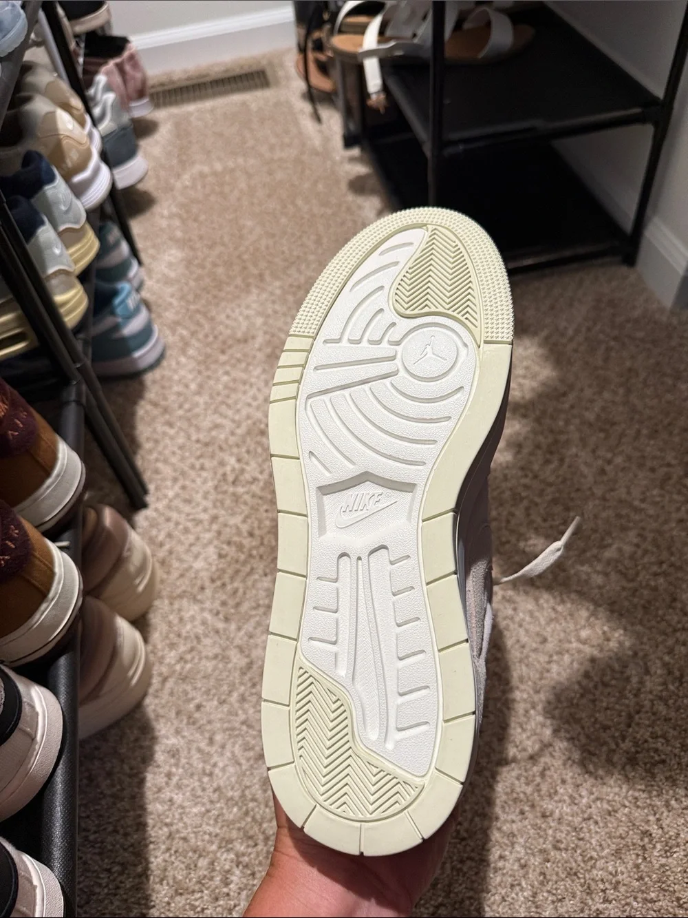 Nike Women’s Platform Sneaker - Light Beige
